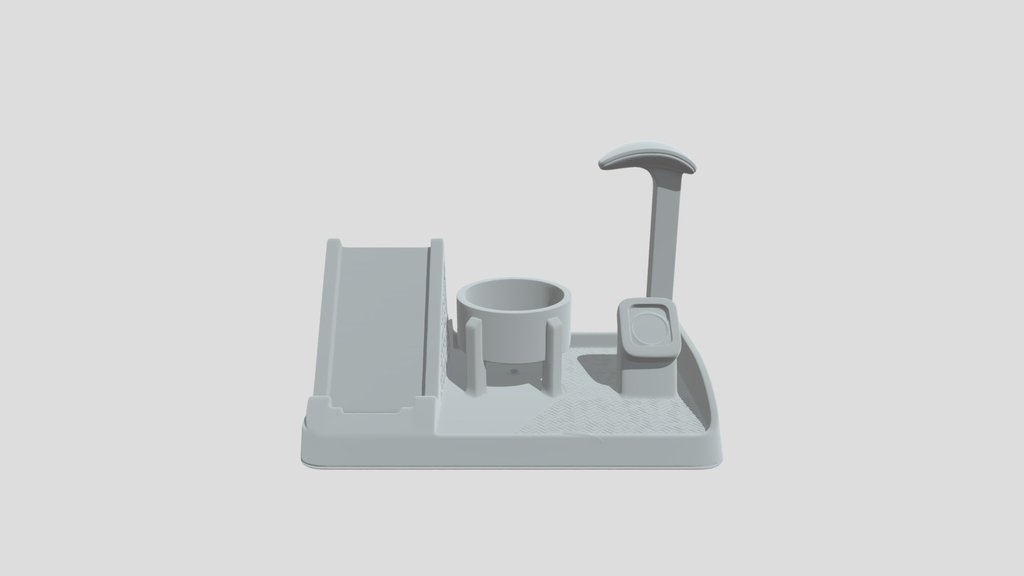 All-in-One Desk Organizer with Tablet Stand and