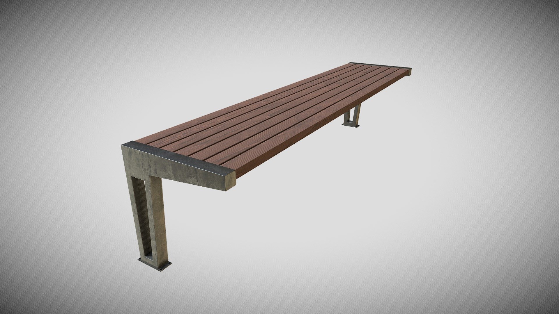 Bench - Buy Royalty Free 3D model by MW-Models [cce128d] - Sketchfab Store