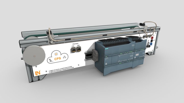 LM9516 - Transportsystem mit IO-Link 3D Model