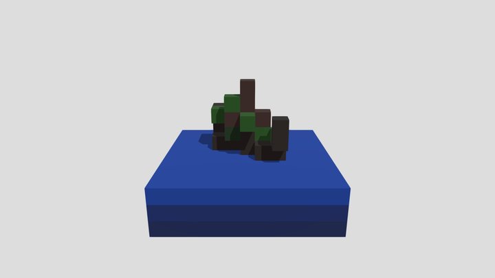 Water Roots - Voxel 32x32 – Modello 3D gratuito STL