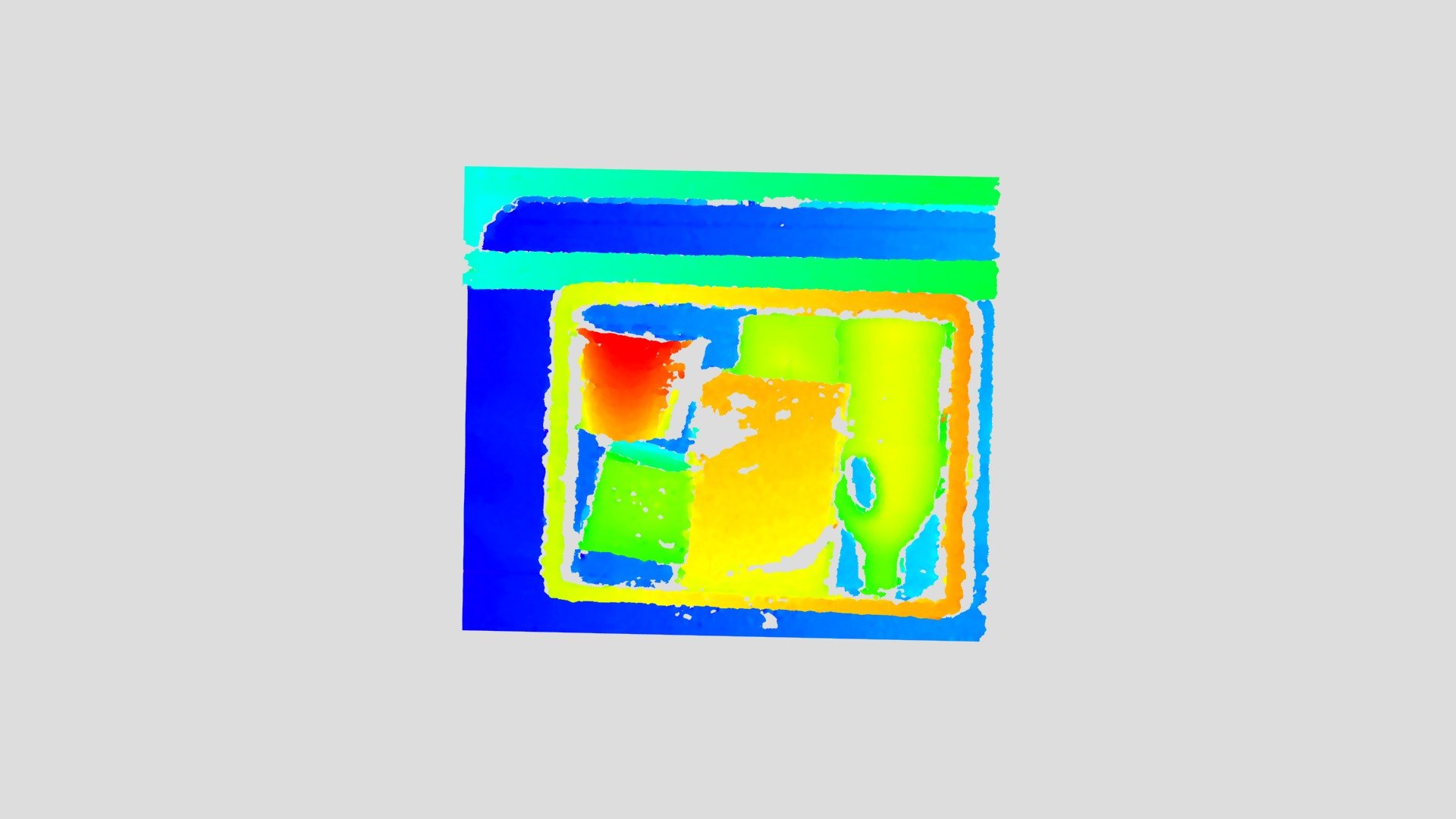数字散斑3D相机（日化品）（伪彩色渲染）