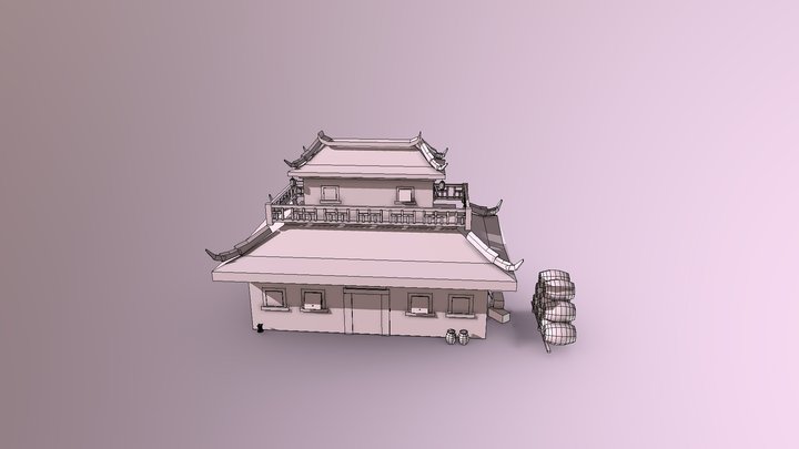 Sketchfab Building 3D Model