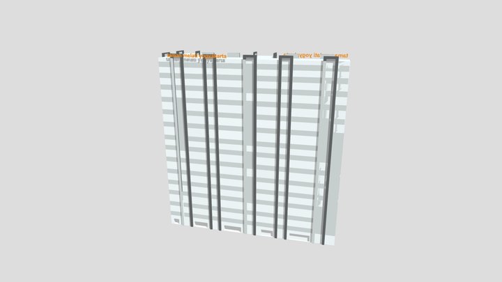 Apartemen Taman Melati Baru 3D Model