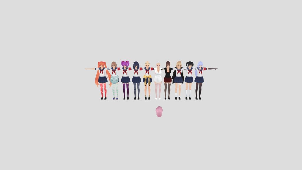 Yandere Simulator – Rivals (Models by Tomuu)