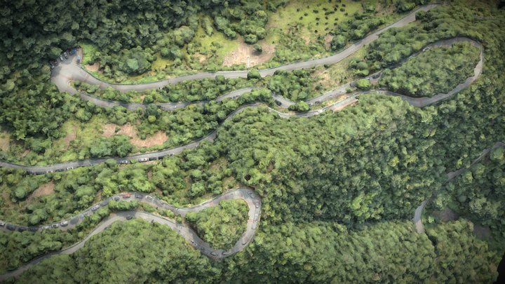 Mountain road – Kostenloses 3D-Modell STL