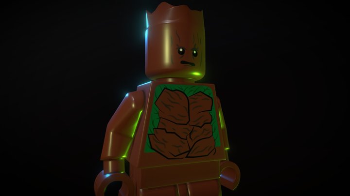 Yo soy Groot¡¡ 3D Model