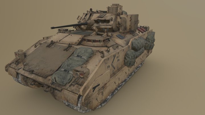 Call of Duty: MW2R - IFV Bradley – Modelo 3D gratuito STL