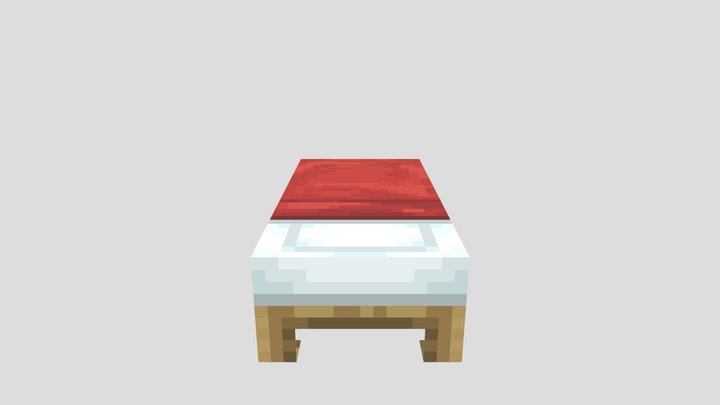 Bed   Converted 3D Model