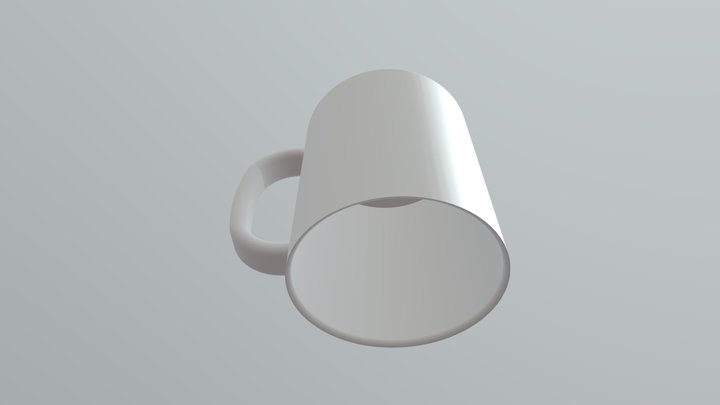 Coffe Mug Cup 330 ml 3D Model