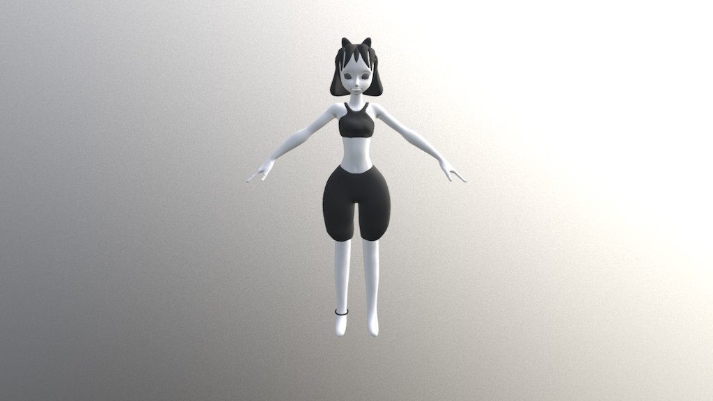 Model Cat woman - 3D model by Jutigran.Angkapanomprai [cce7145] - Sketchfab