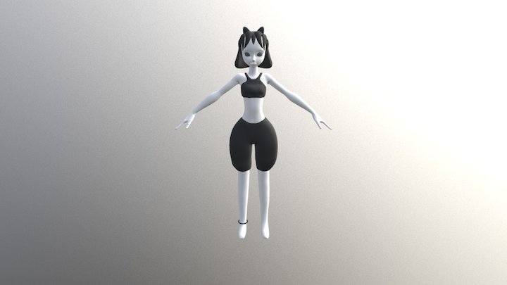 Model Cat woman 3D Model