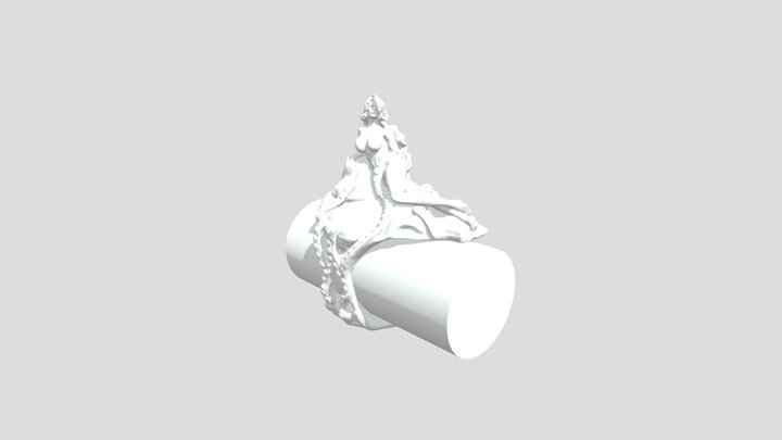 Нимфа ручья 3D Model