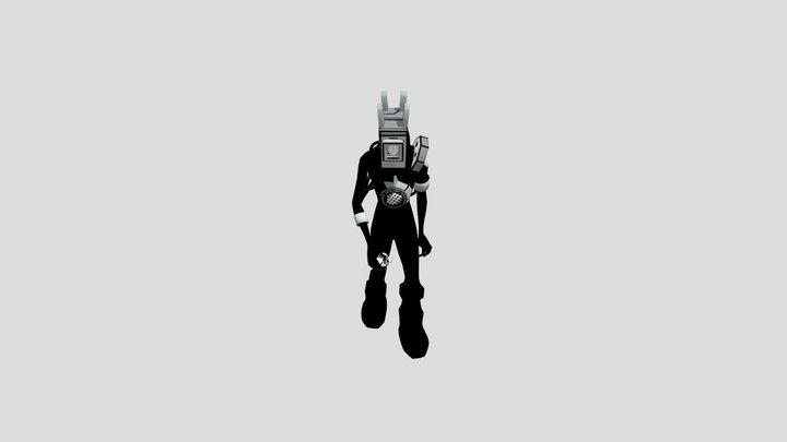 Projectionist (retextured, walk) 3D Model
