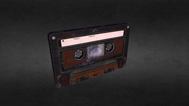 Casette 3D Model