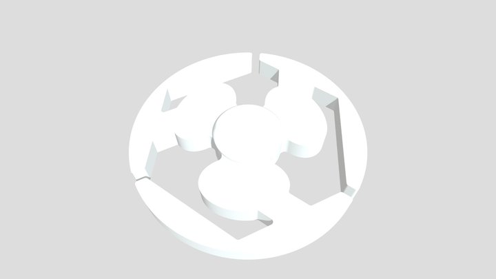 FAB ACADEMY SPINNER 3D Model