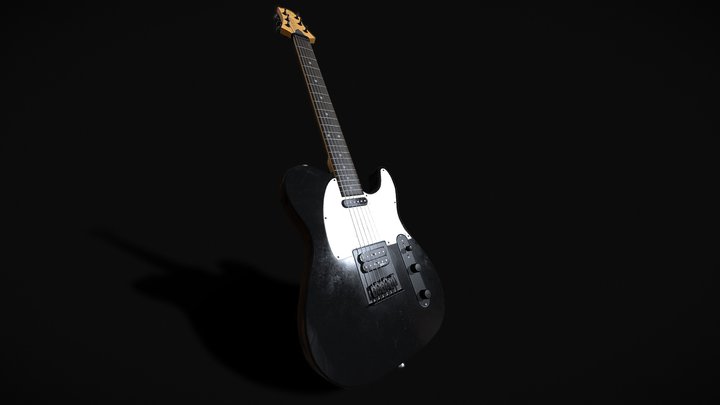Greg Bennett FA1 Tele "AC" 3D Model