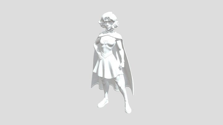 supergirl 3D Model