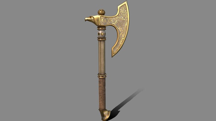 Golden Axe 3D Model