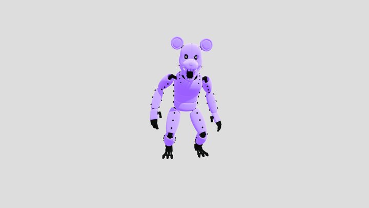 Shadow Rat 3D Model