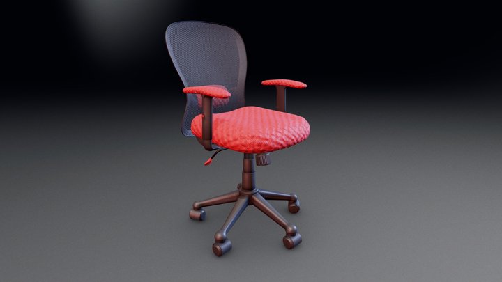 Butterfly Office Chair 3D Model