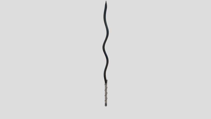 Snake Sword 3D Model
