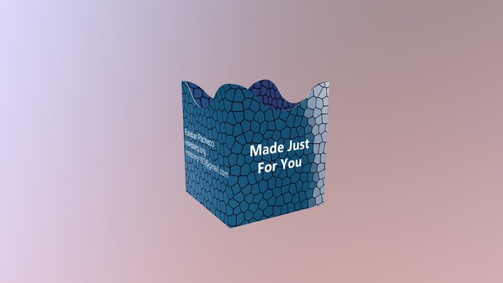 DIGM4375 Pacheco Esteban Folded Box Card-1 3D Model