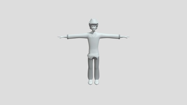 CharacterMeshBase6 3D Model