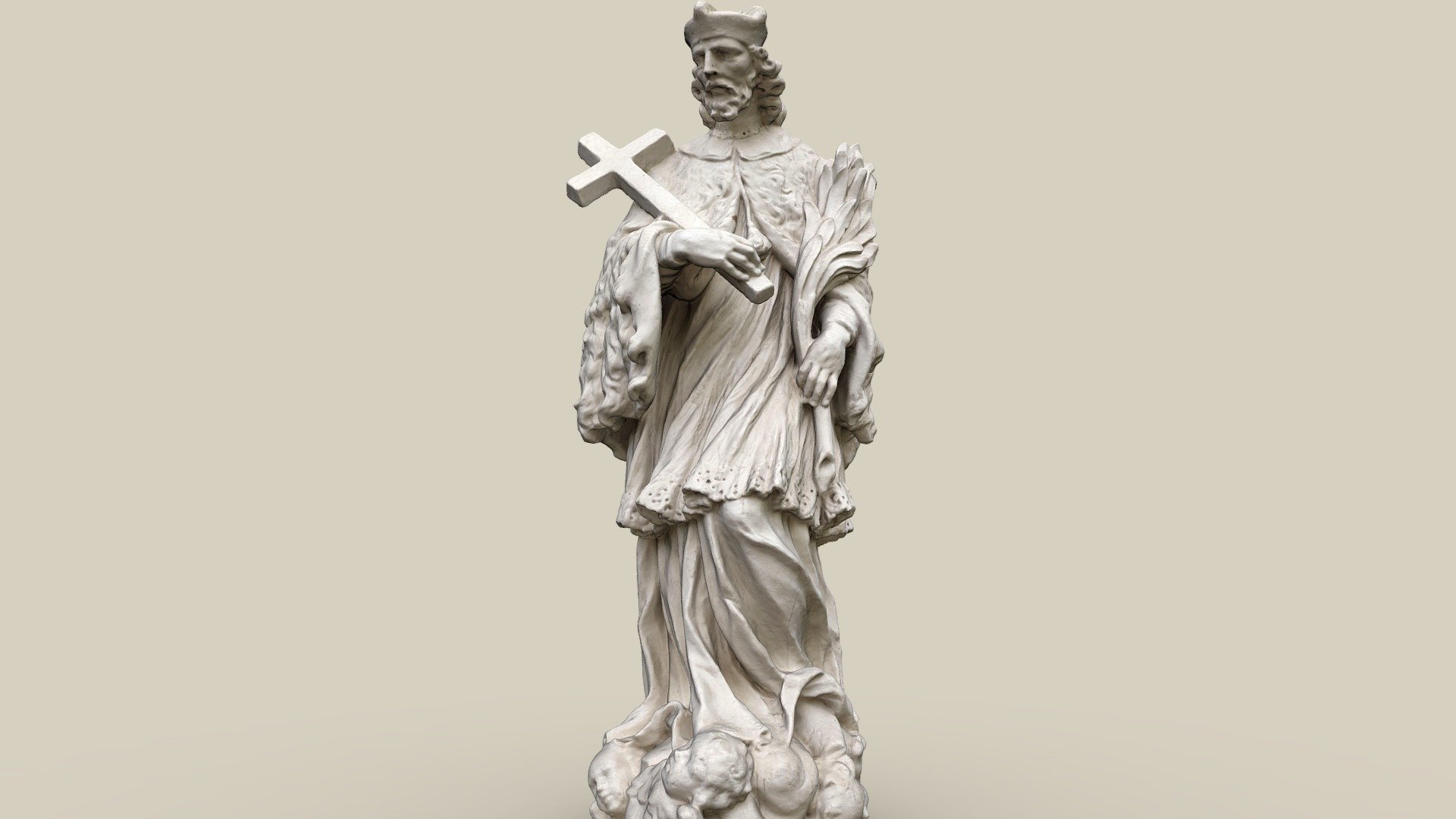 Hl. Nepomuk — Sketchfab embed 3D viewer