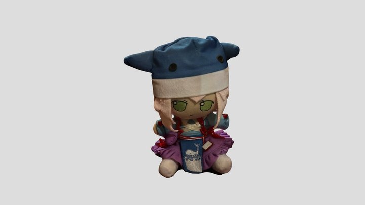 東方 Miyoi custom fumo 3D Model