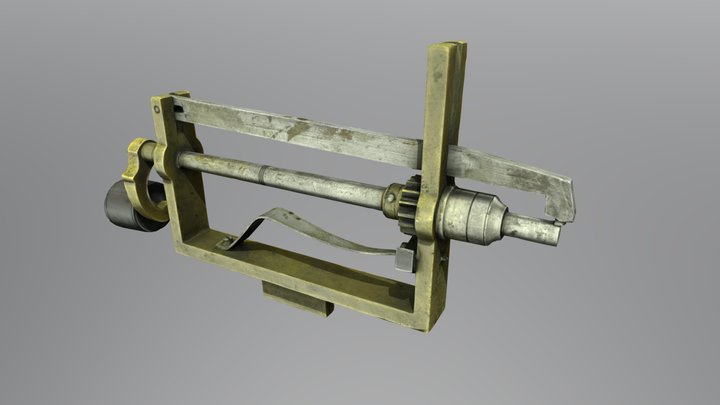 A mainspring winder 3D Model