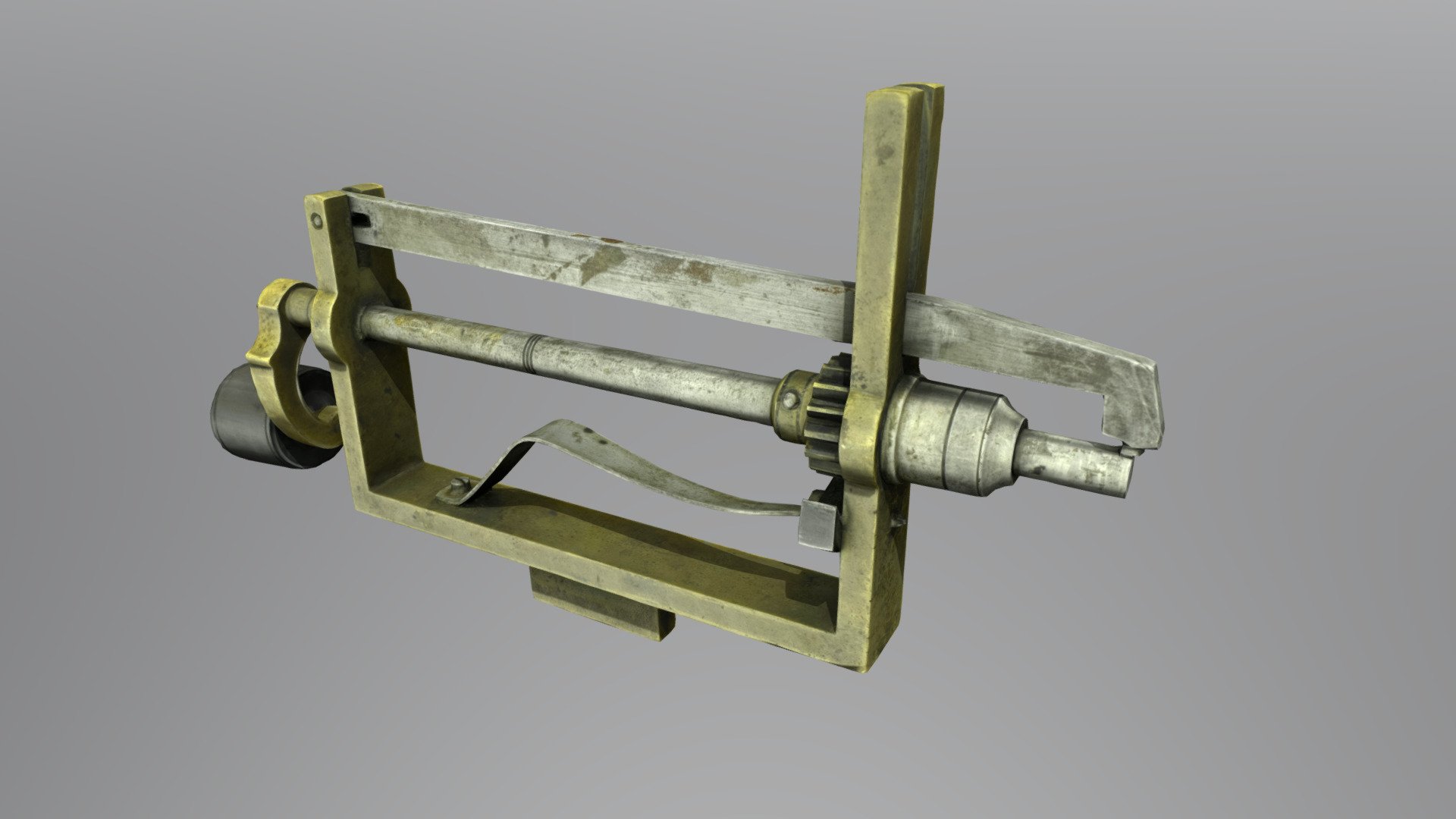 A mainspring winder - 3D model by The Finnish Museum of Horology and ...