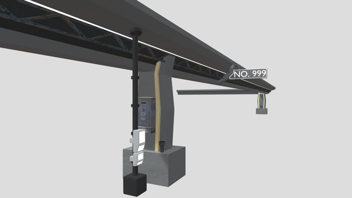 Cyberpunk HIghway – Free 3D Model STL