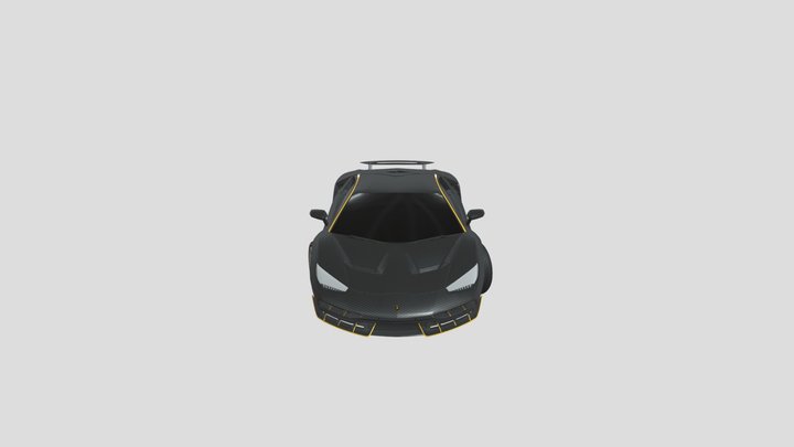 Lamborghini-centenario-lp-700-4 3D Model