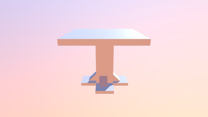 Table Task 3D Model