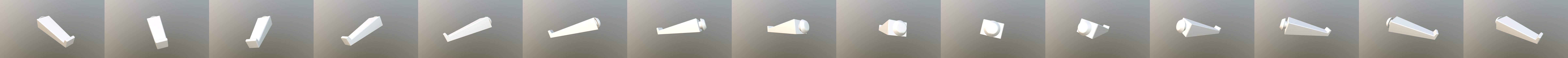 Coat Hook ver. 2.0 3D Model