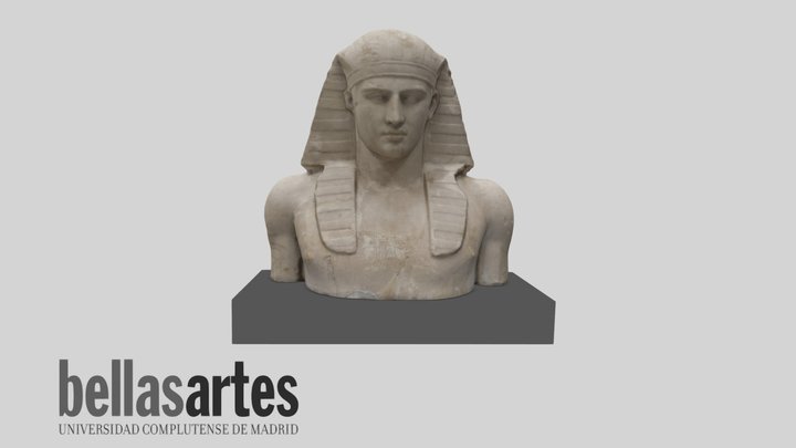Egyptian Antinous 3D Model