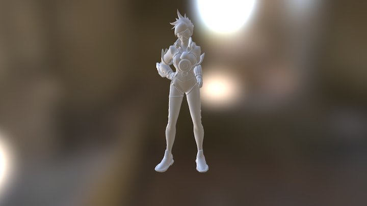 tracer - Overwatch 3D Model