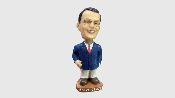 Steve Lewis Bobblehead 3D Model