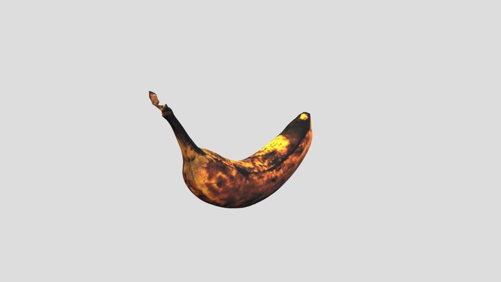 Banan_scannad3 3D Model
