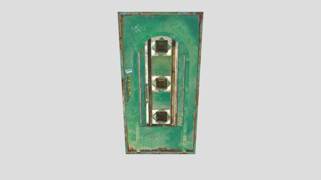 An old Saudi house door │ باب منزل سعودي قديم