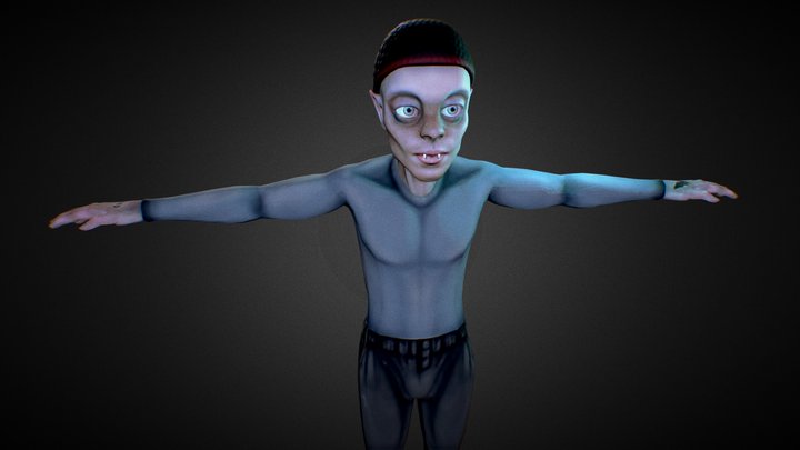Modern Vampire 3D Model