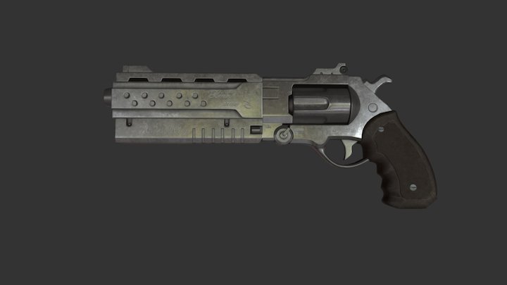 Gun 3D Model