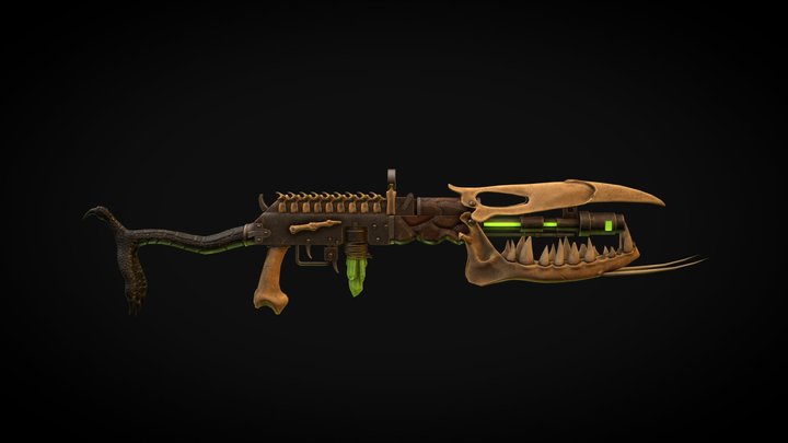 AK47- Necromancers' Revenge 3D Model