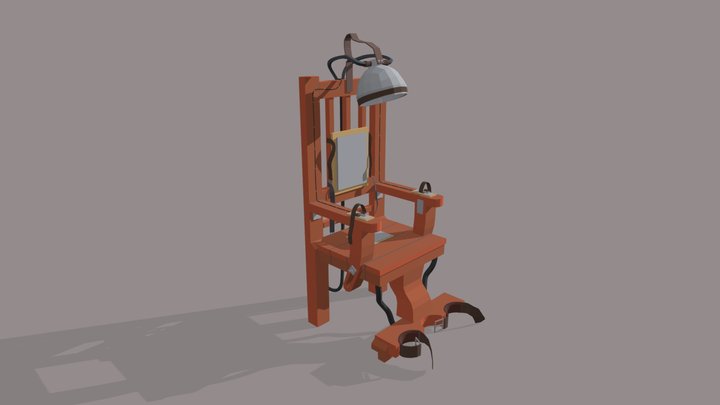 The Electric Chair 3D Model