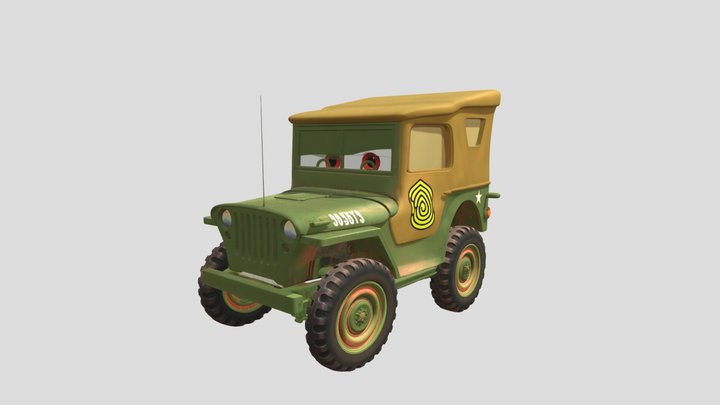 Sarge Disney Cars