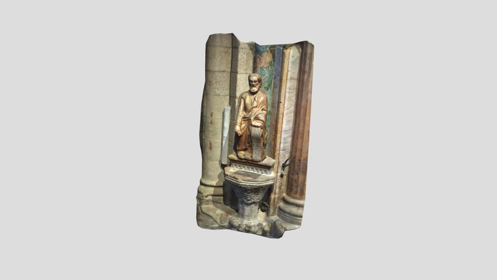 Talla Santiago el Mayor: Catedral 3D Model