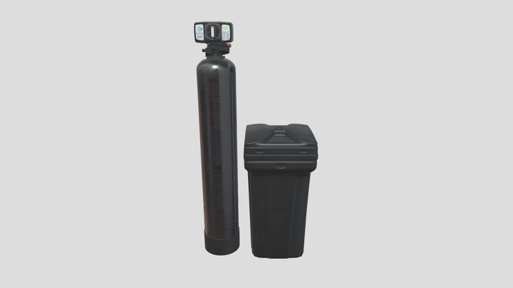 Soft Pro ECO Water Softener 3D Model