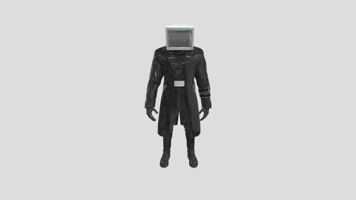 Computerman 3D Model