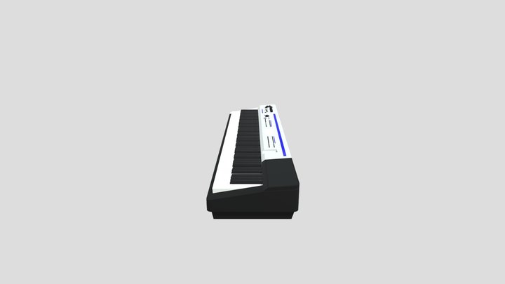 Casio Privia PX-55 Keyboard 3D Model
