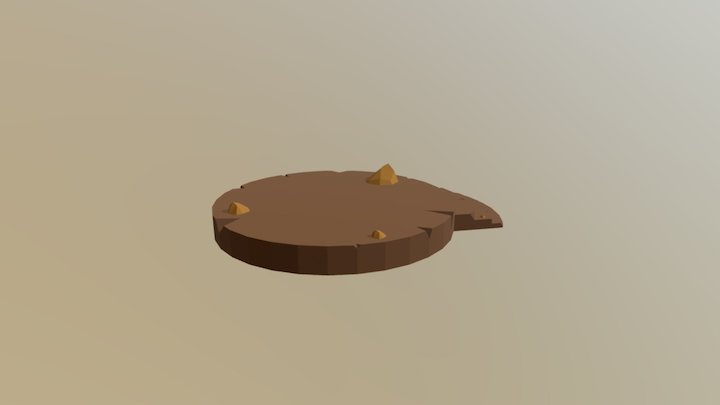 Plataforma-tierra 3D Model